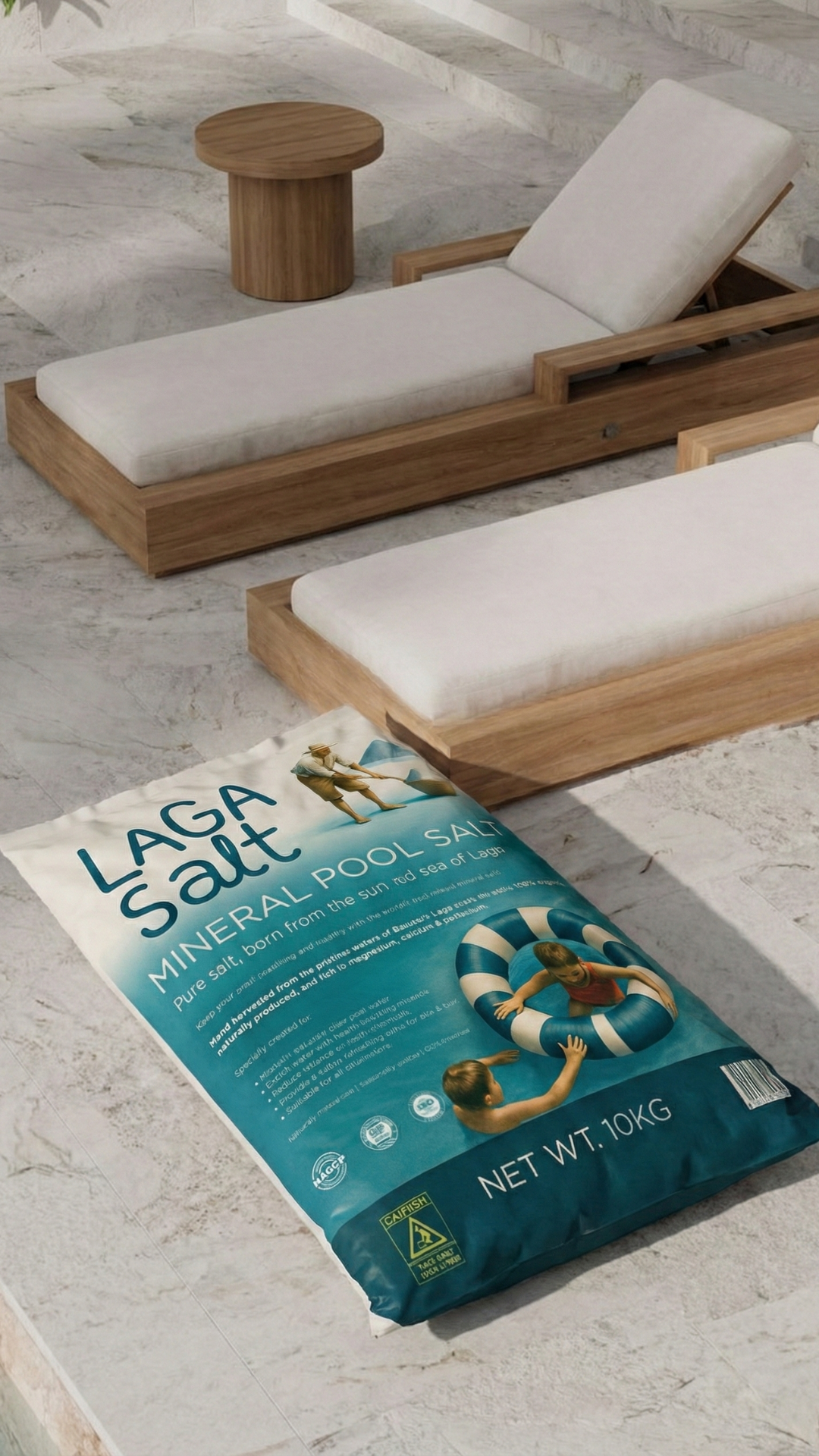 Magnesium Mineral Pool Salt